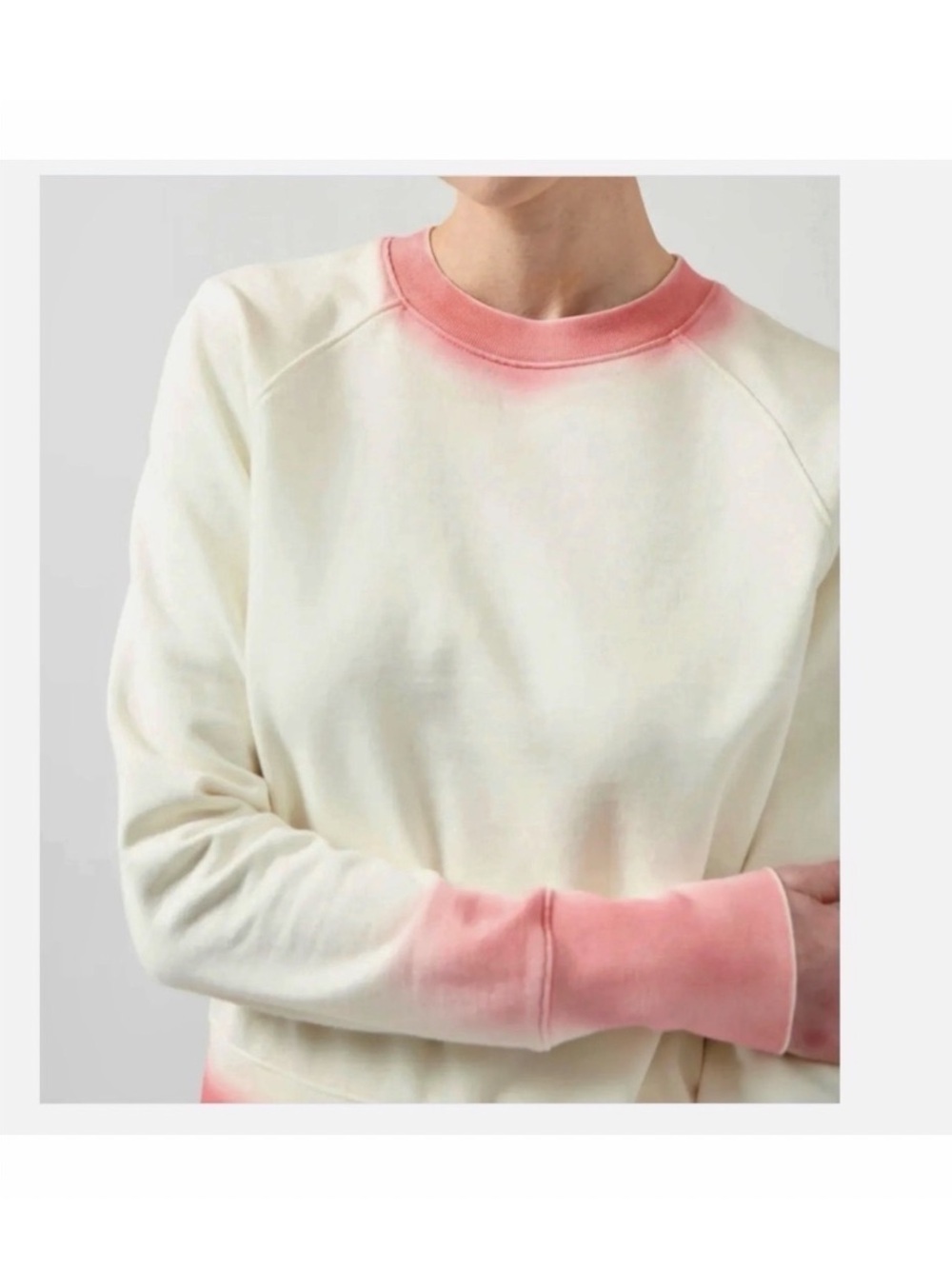 ATM French Terry Crewneck Sweatshirt- Medium.